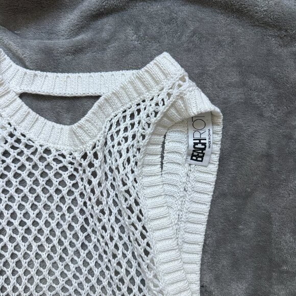 Beach Riot Holly Cover Up Dress White Size M - Picture 2 of 6